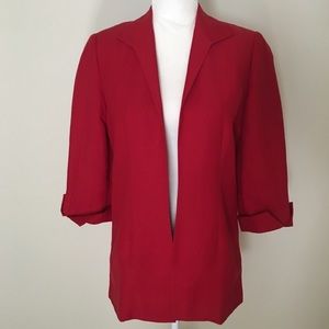 Nice 🌹Red Blazer Size 2 🌹